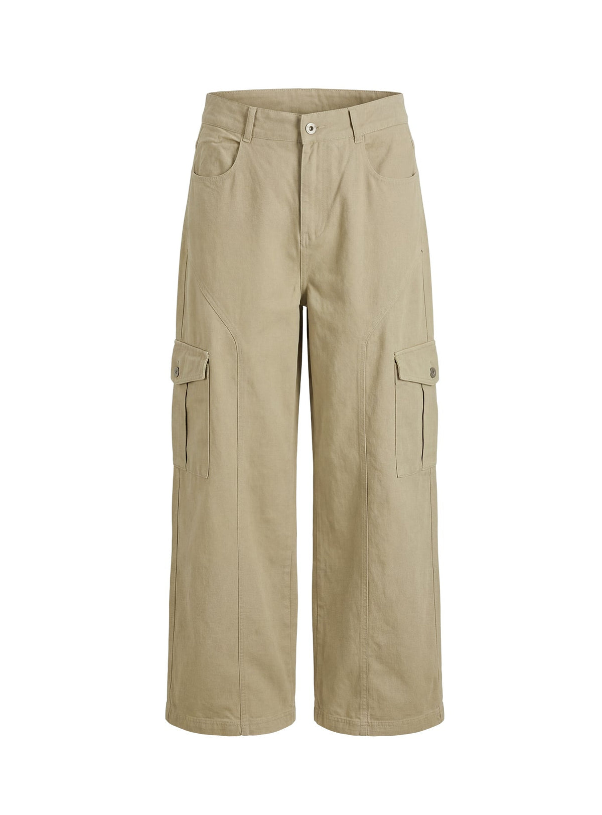 Sylene Pocket Detail Cargo Pants Khaki