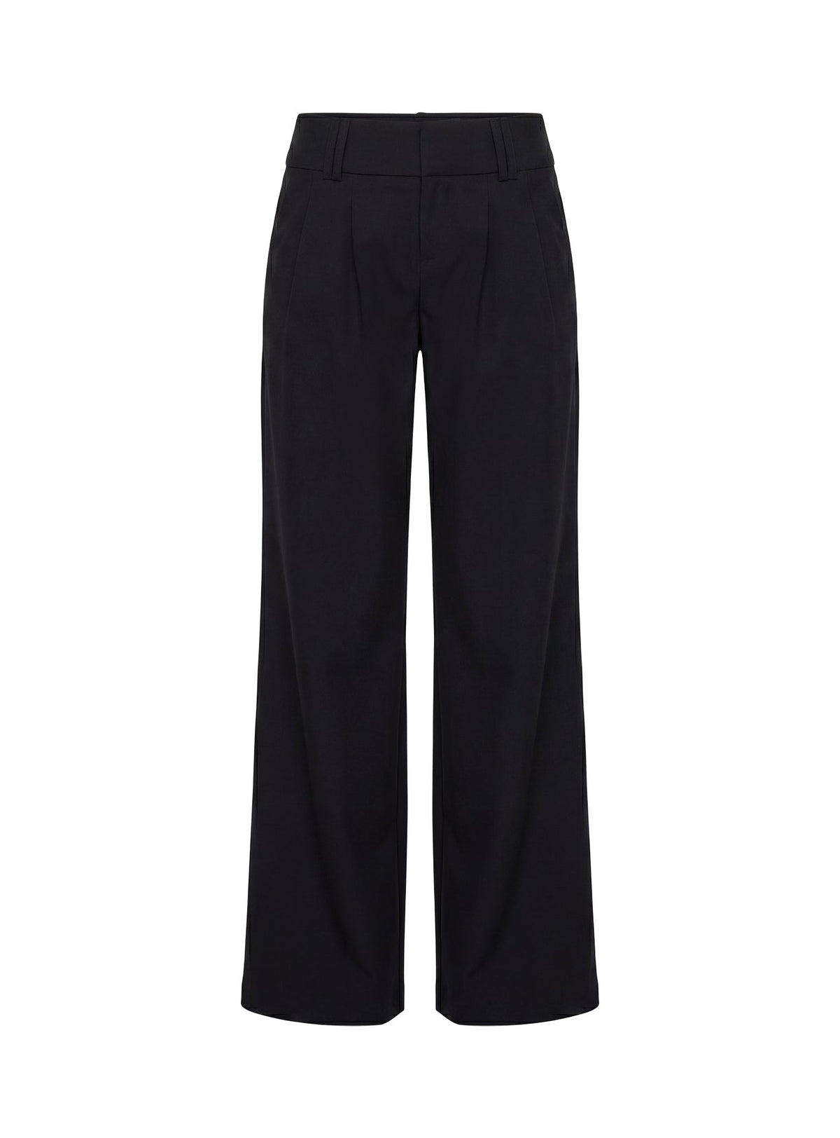 Two Lovers Low Rise Pants Black