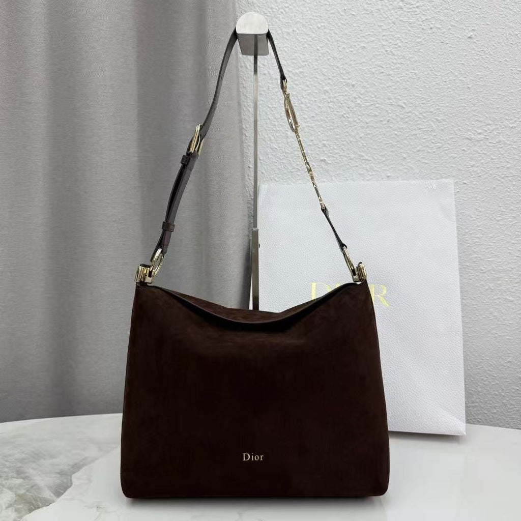 Dior 2026 Diorly Bag 31.5cm Suede Calfskin 289040