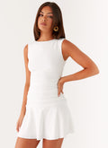 Kelda Mini Dress - White