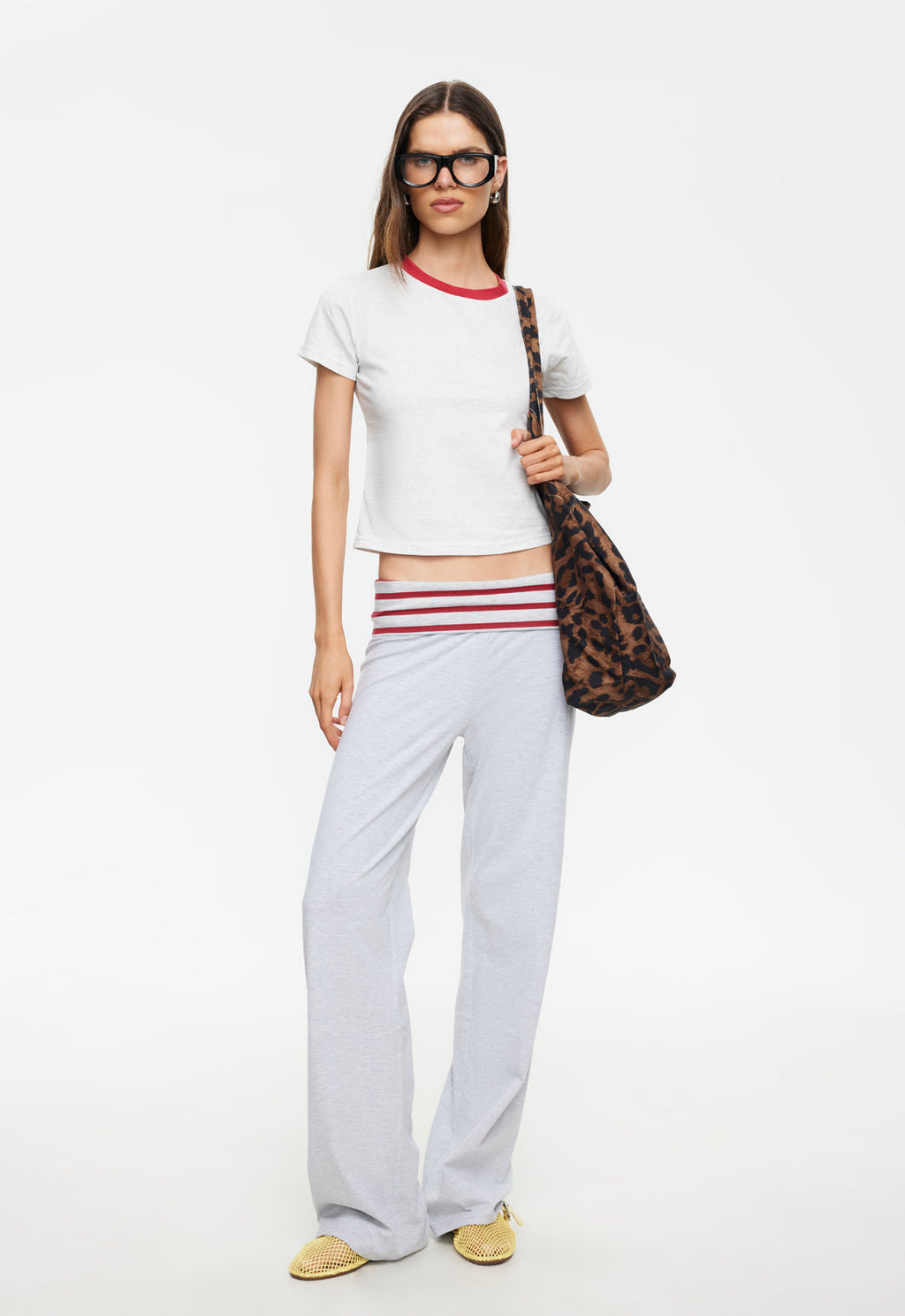 JETSET PANT - RED STRIPE