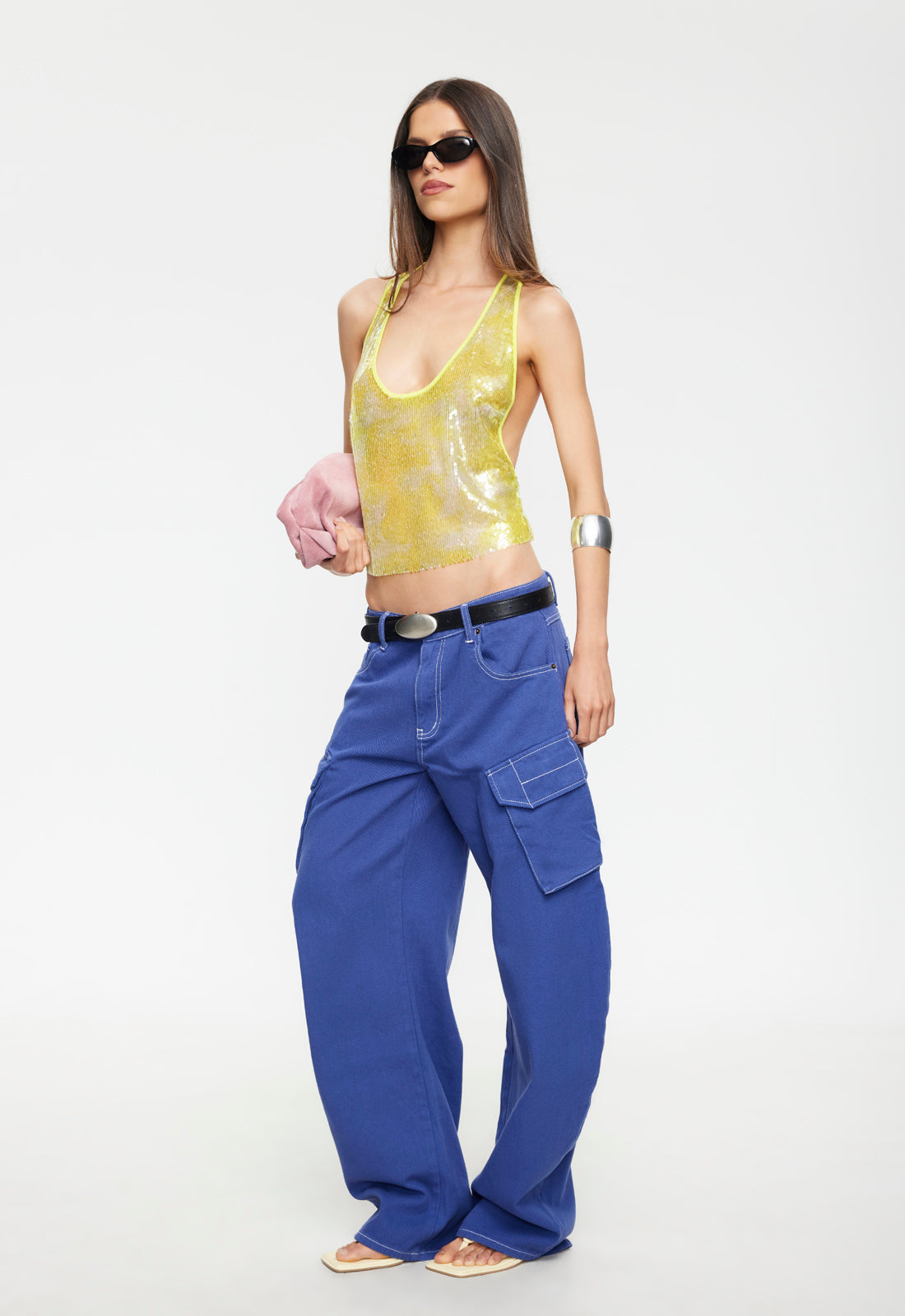 PENTHOUSE JEAN - COBALT