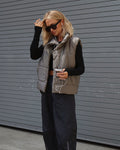 Anna Pocketed Puffer Vest