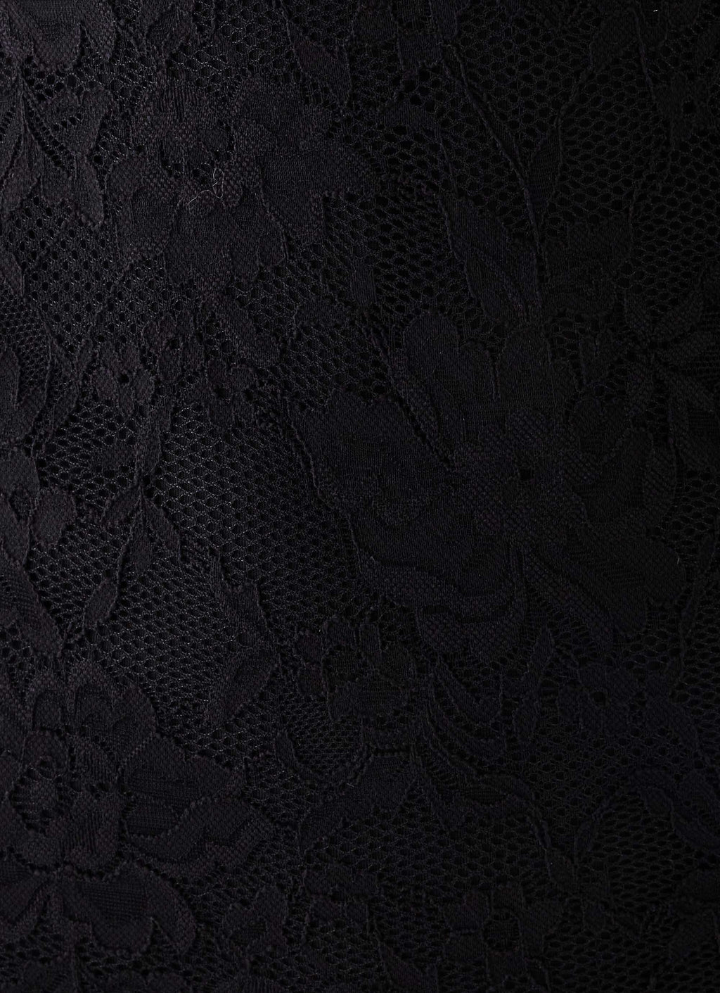 Norelle Lace Mini Dress - Black