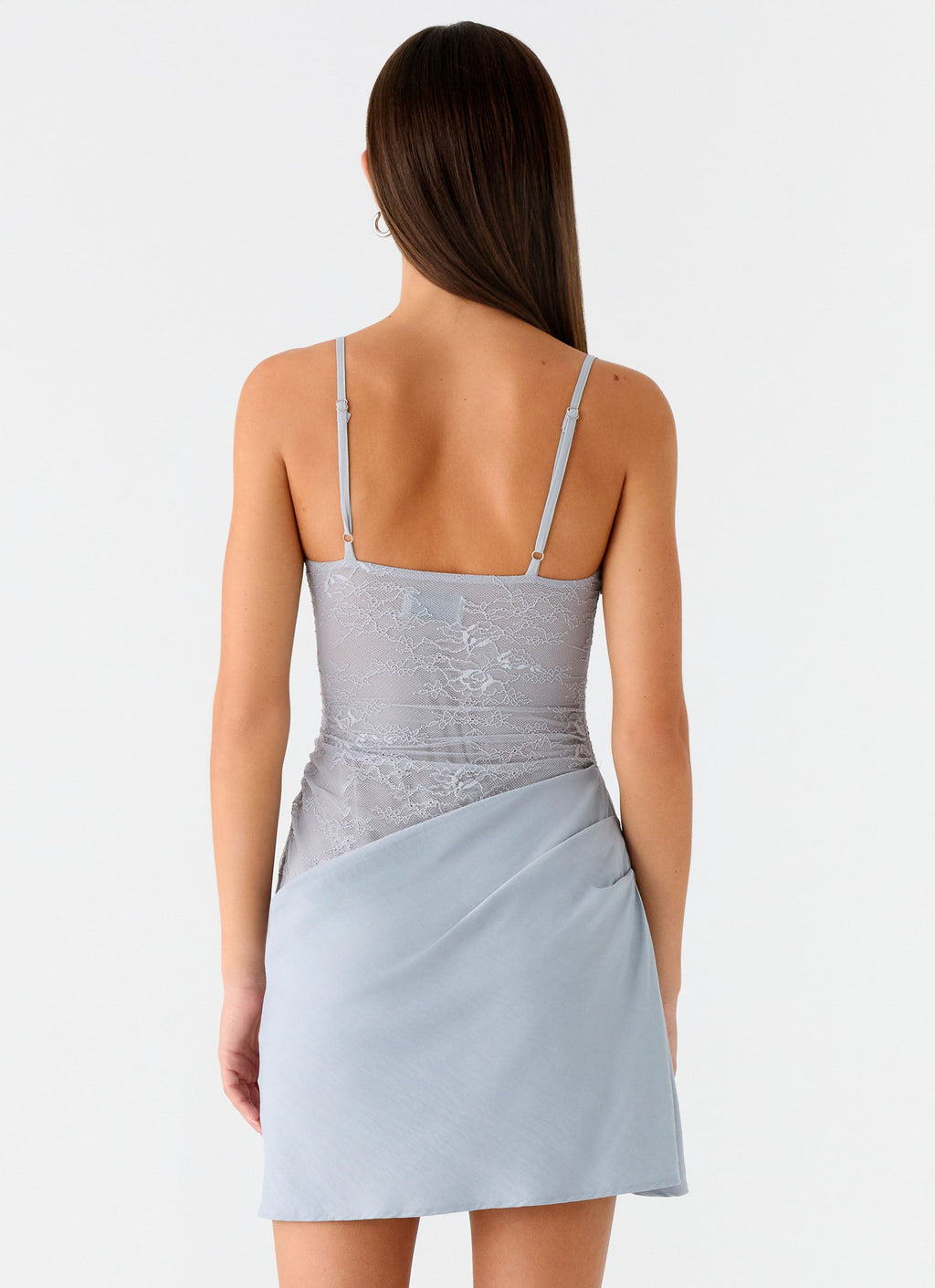 Romy Mini Dress - Grey