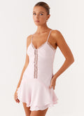 Roya Mini Dress - Pink