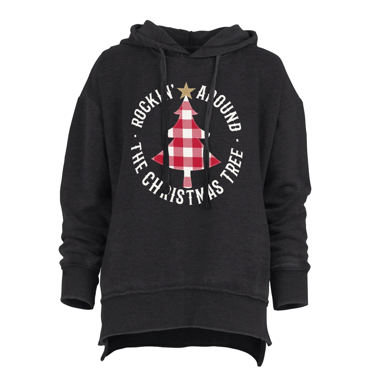 Rockin Around The Tee Hooded Fleece