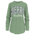 Merry Little Trees Melange Long Sleeve Tee