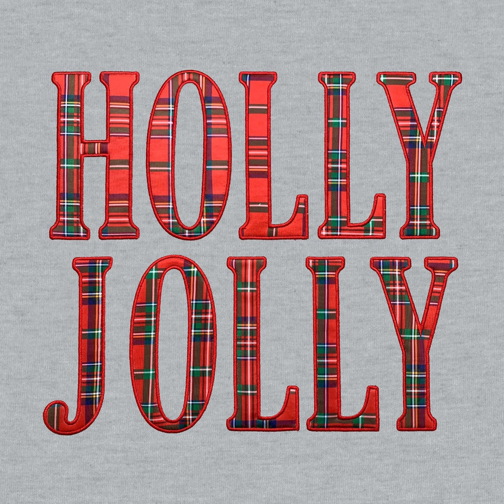 Holly Jolly Melange Poncho Fleece