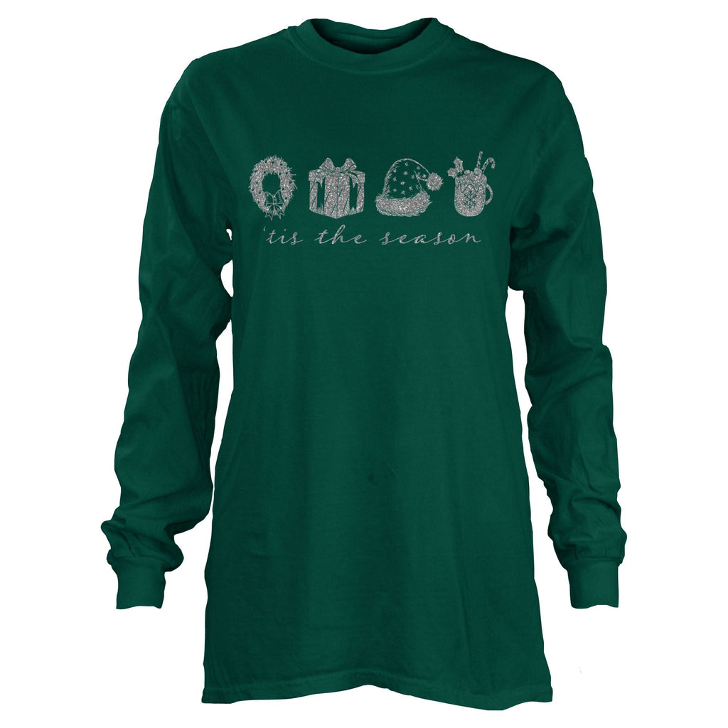 Christmas Sketch Unisex 100% Cotton Tee