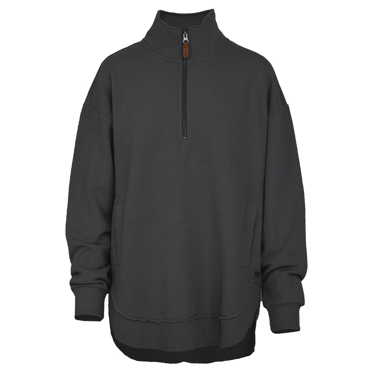 Sojourn Quarter Zip Melange Poncho Fleece