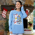 Stacked Snowmen 100% Cotton Unisex Tee