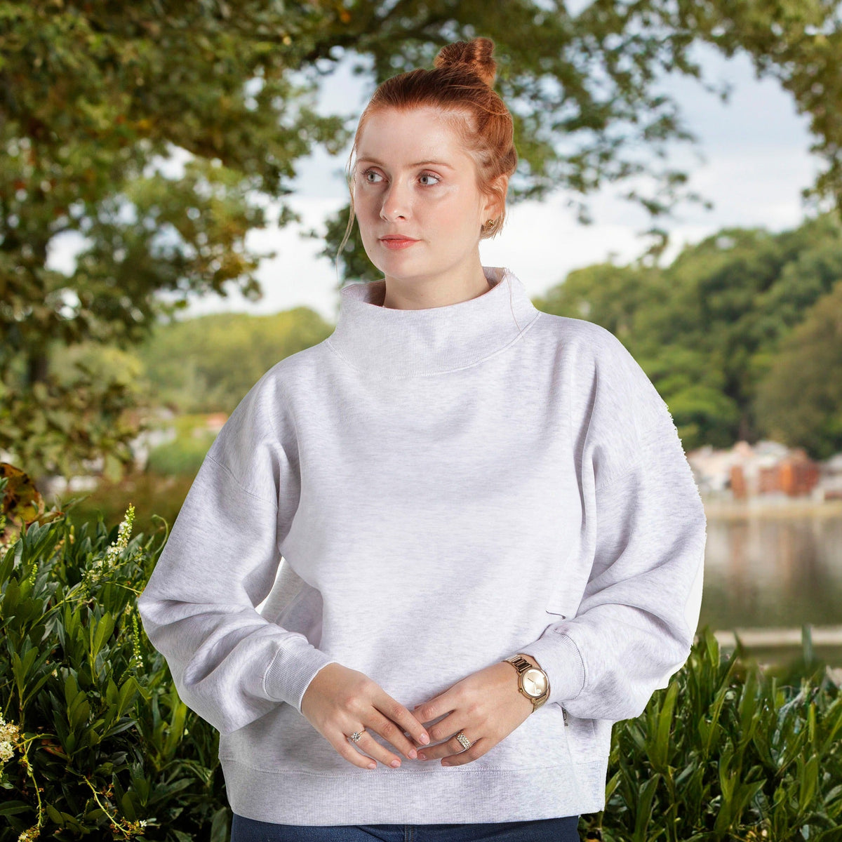 Lingo Mock Neck Fleece