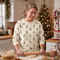 Holiday Dog Pattern Unisex Fleece