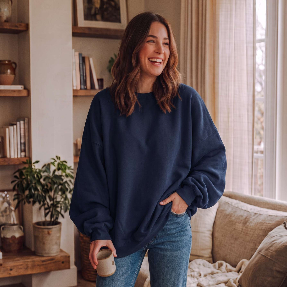 Flannigan Solid Oversized Fleece