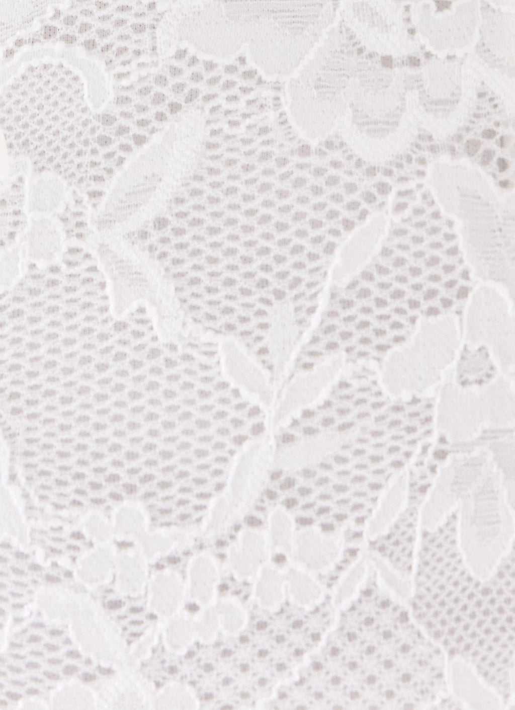 Sweet Verona Lace Mini Dress - White