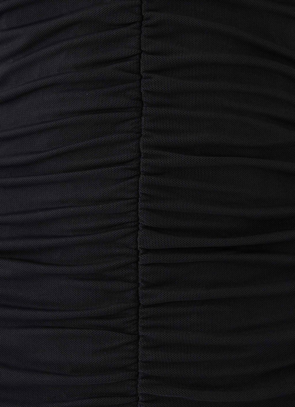 Vinese Long Sleeve Lace Mini Dress - Black