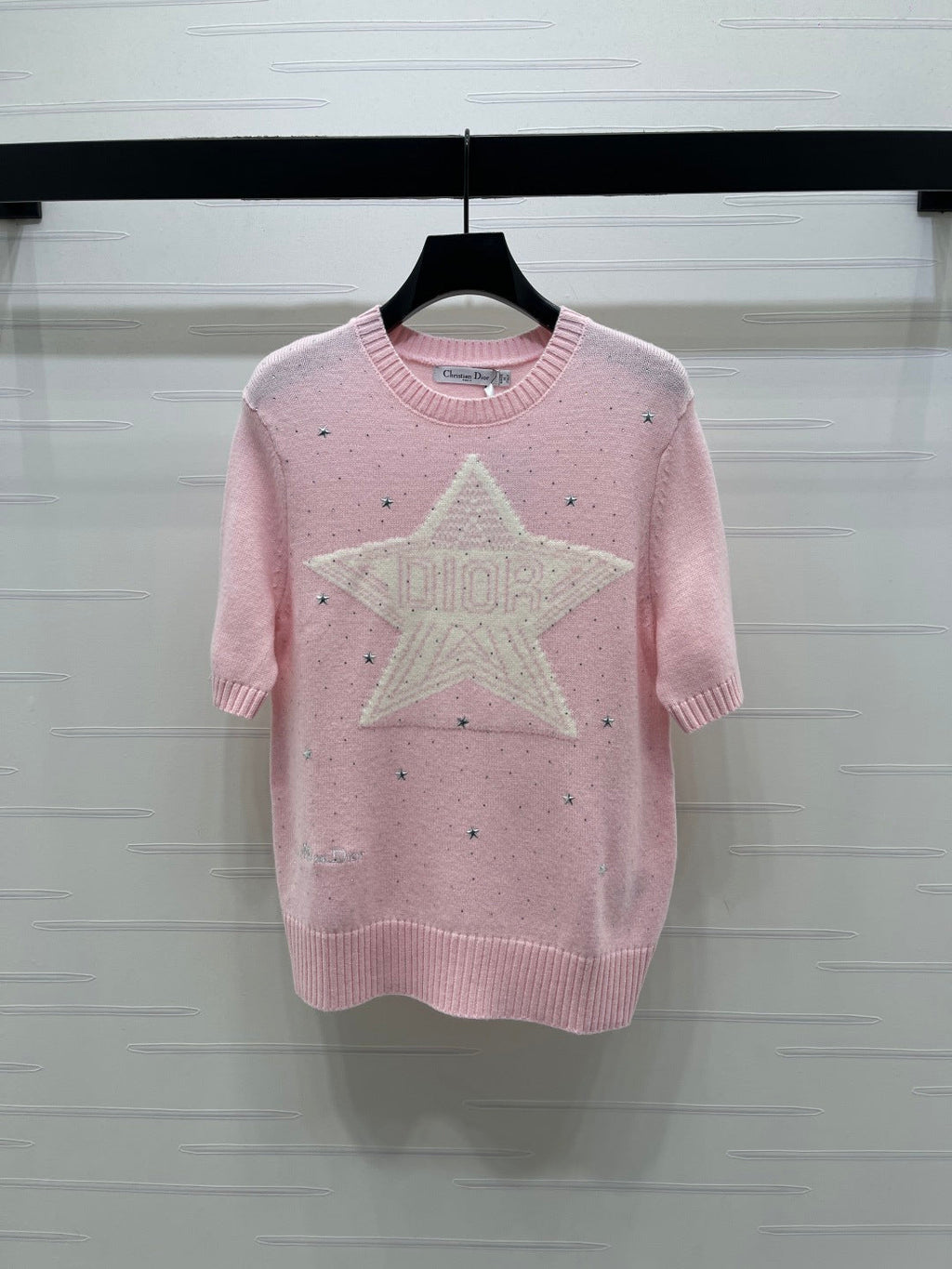 Dior 2026 Logo Star Short-Sleeve Shirt Wool