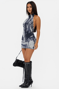 FRAY MINI DRESS