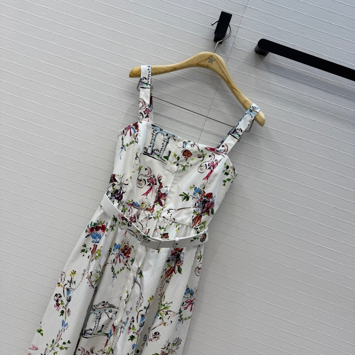 Dior 2026 Print Slip Dress Cotton 401997