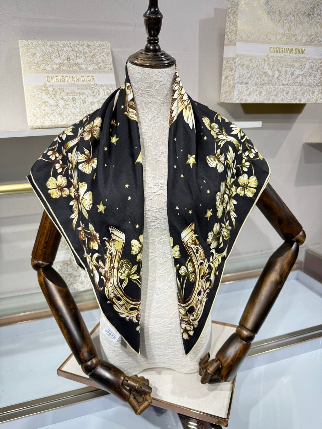 Dior 2026 Pegasus Scarf 90cm Silk 202674