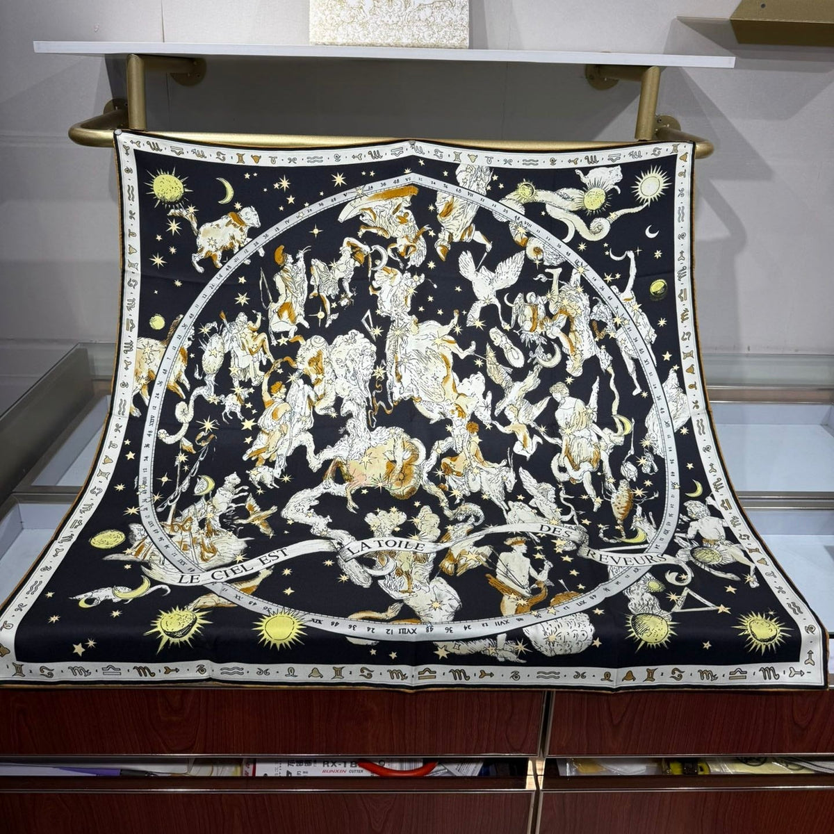 Dior 2026 Night of Dreams Scarf 90cm Silk 198297