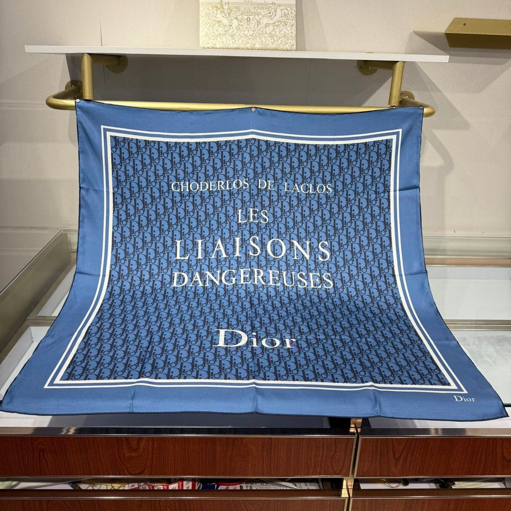 Dior 2026 Les Liaisons Scarf 90cm Silk 201079