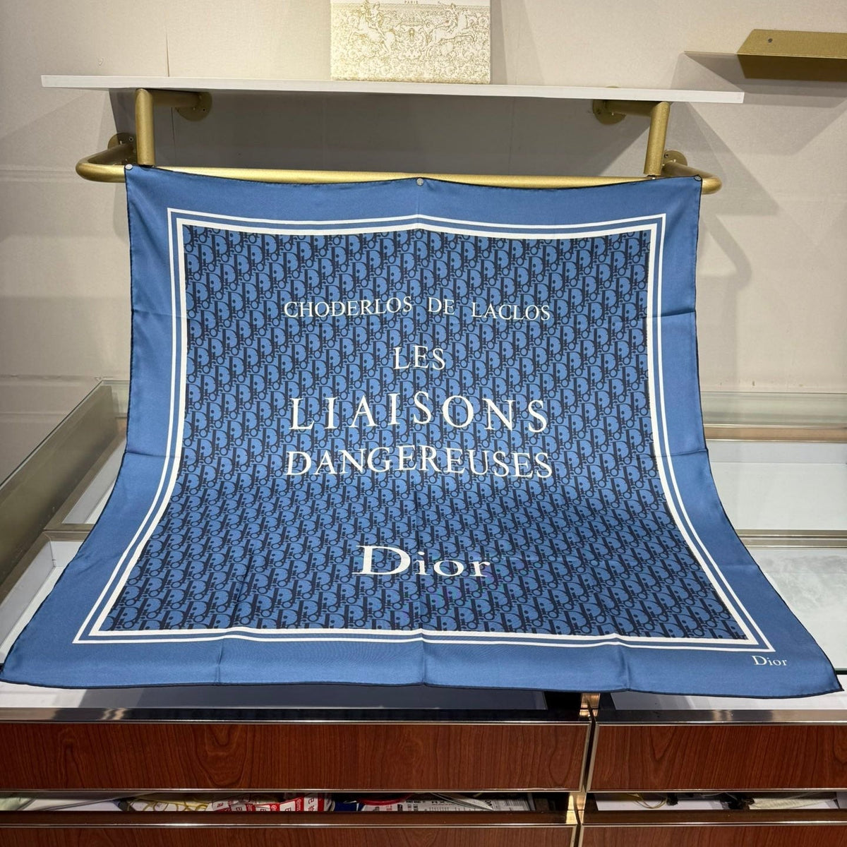 Dior 2026 Les Liaisons Scarf 90cm Silk 201079