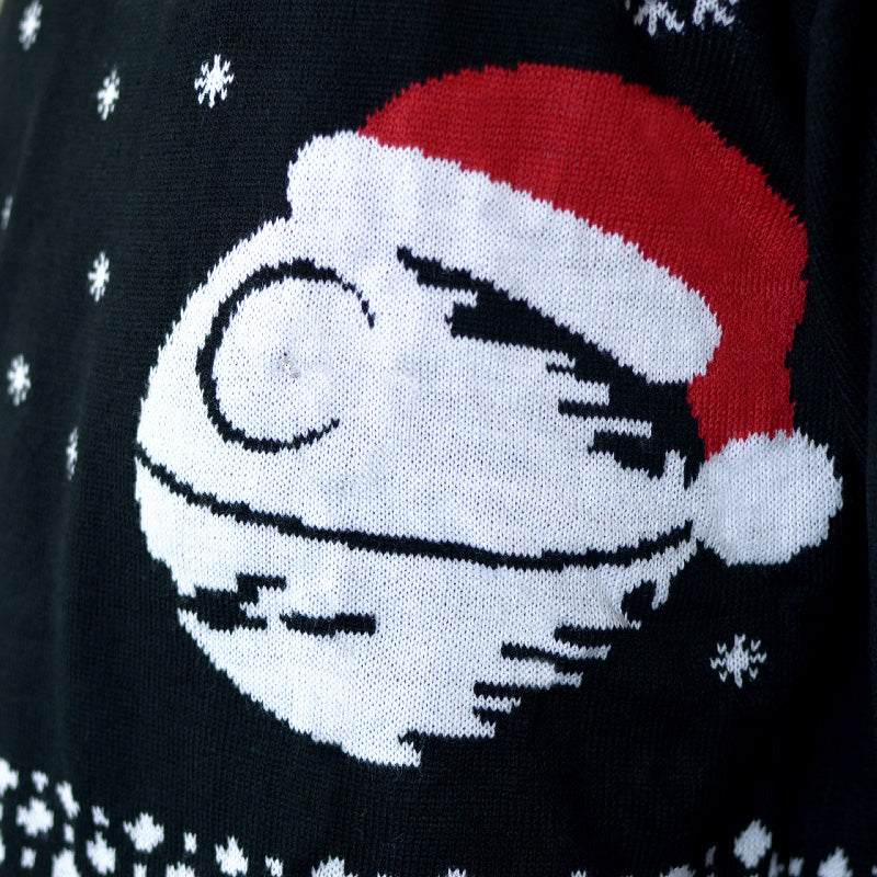 Womens LED light-up Ugly Christmas Sweater Join the Christmas Side