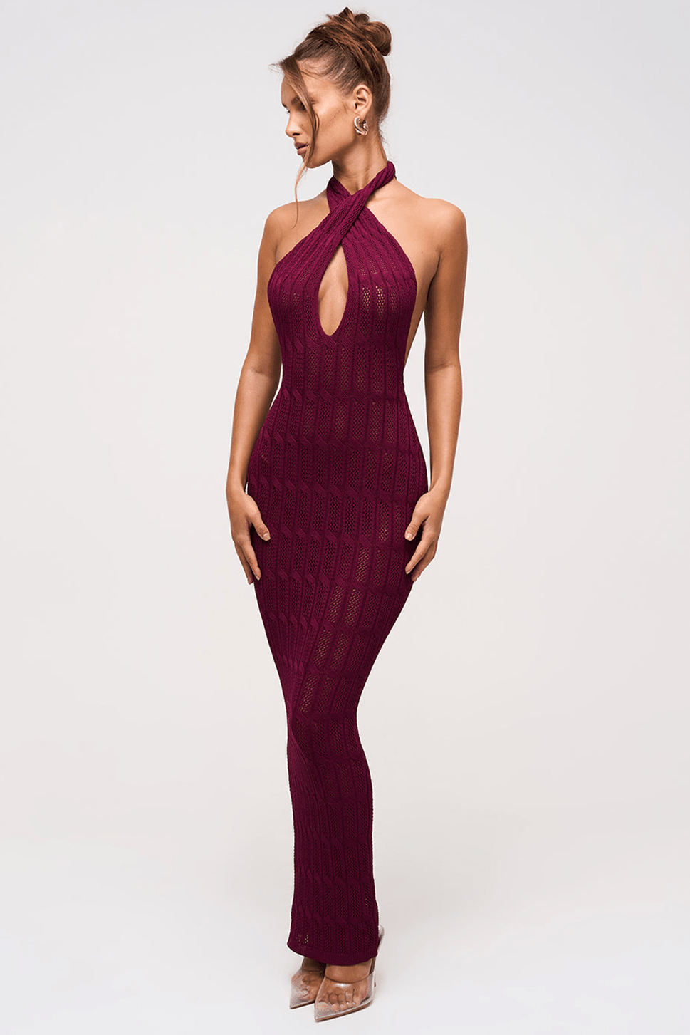 LUNAR KNIT MAXI DRESS