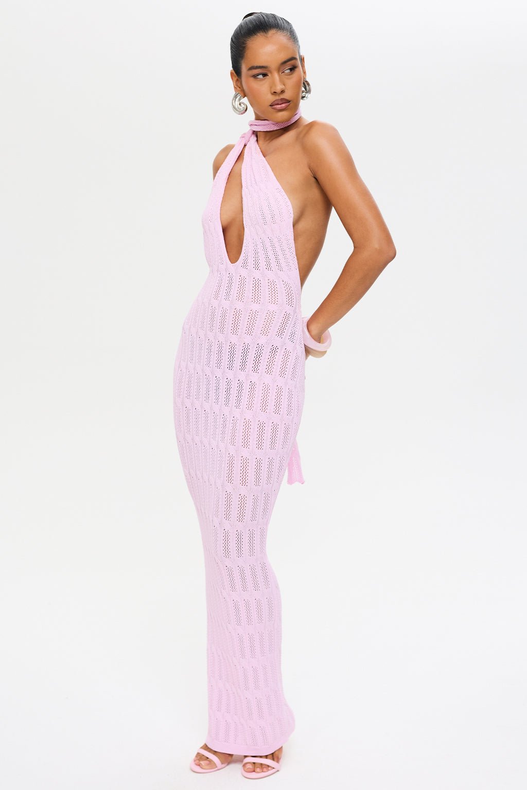 LUNAR KNIT MAXI DRESS