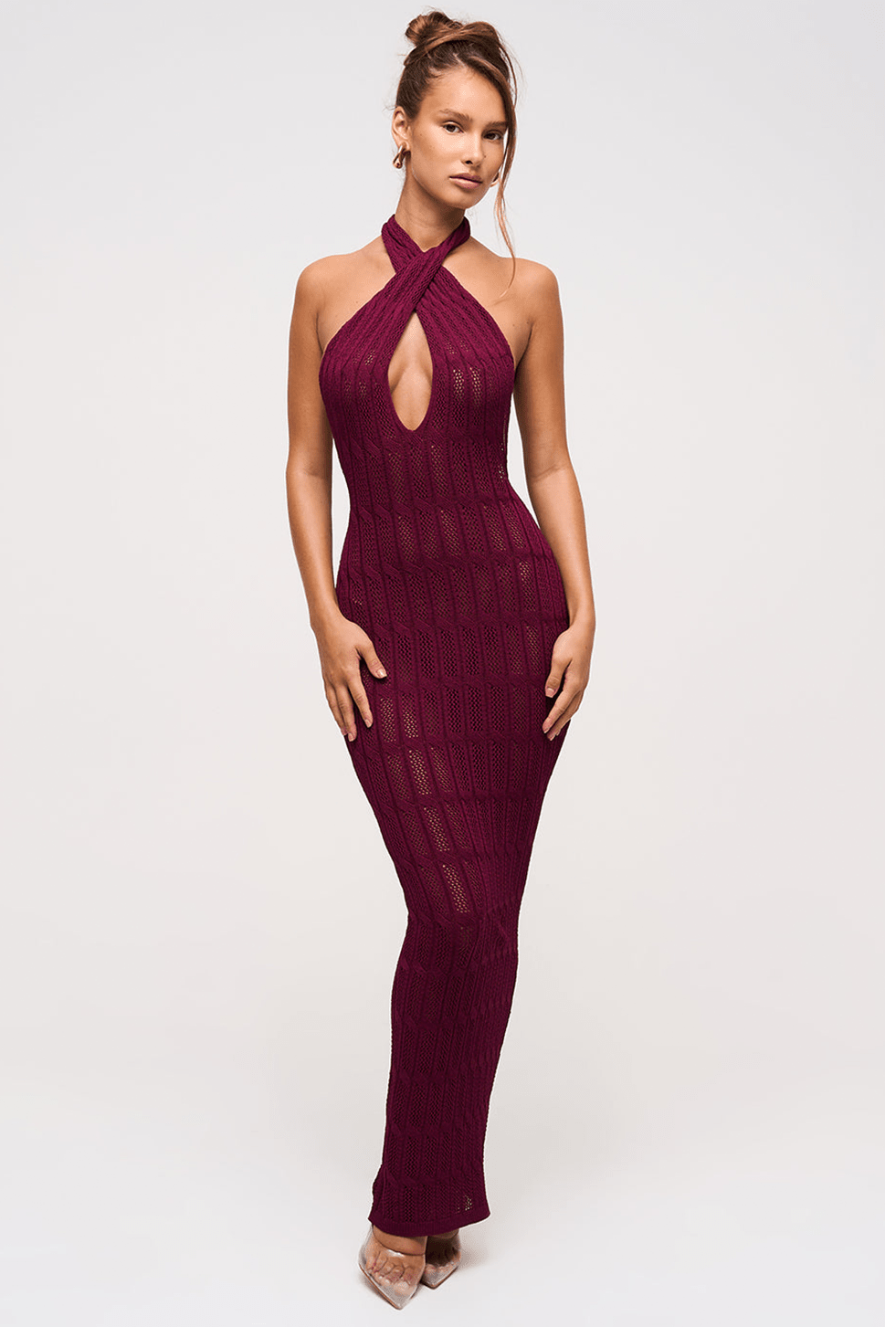 LUNAR KNIT MAXI DRESS