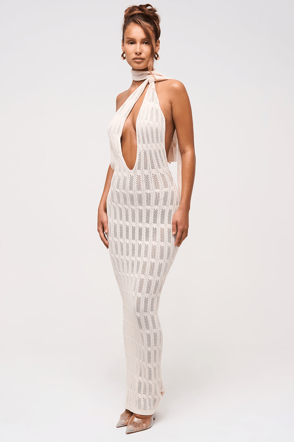 LUNAR KNIT MAXI DRESS