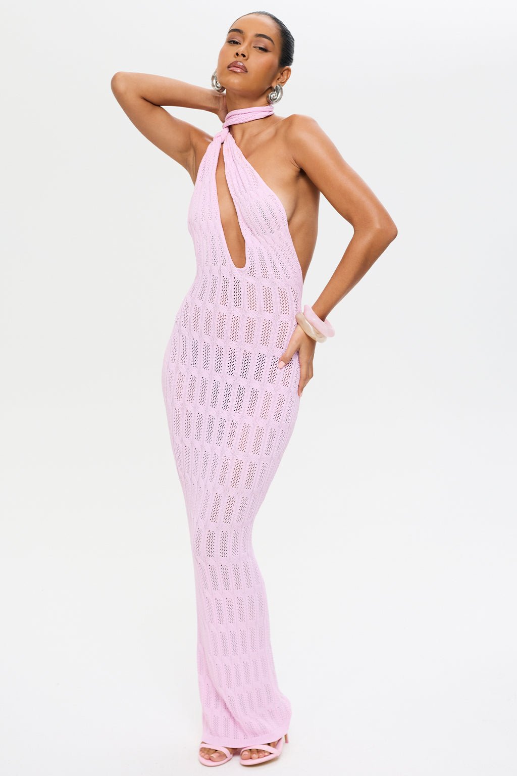 LUNAR KNIT MAXI DRESS