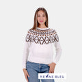 Womens Mohair Wool Sweater ¨C Black Forest