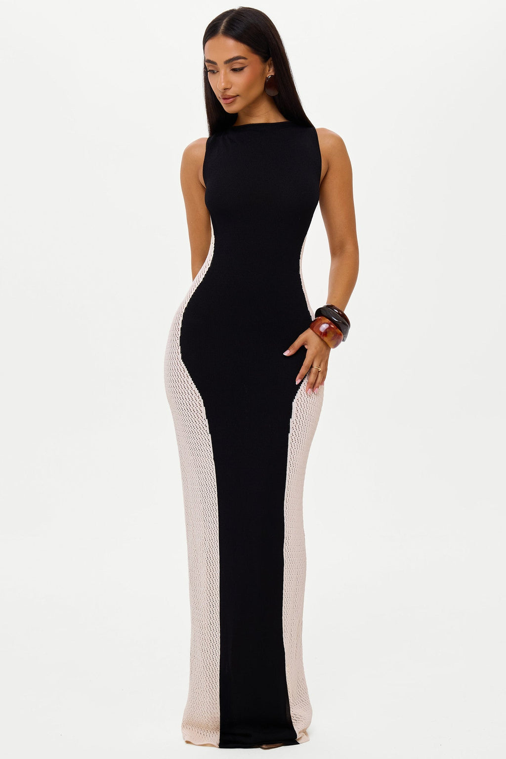 NYX KNITTED MAXI DRESS