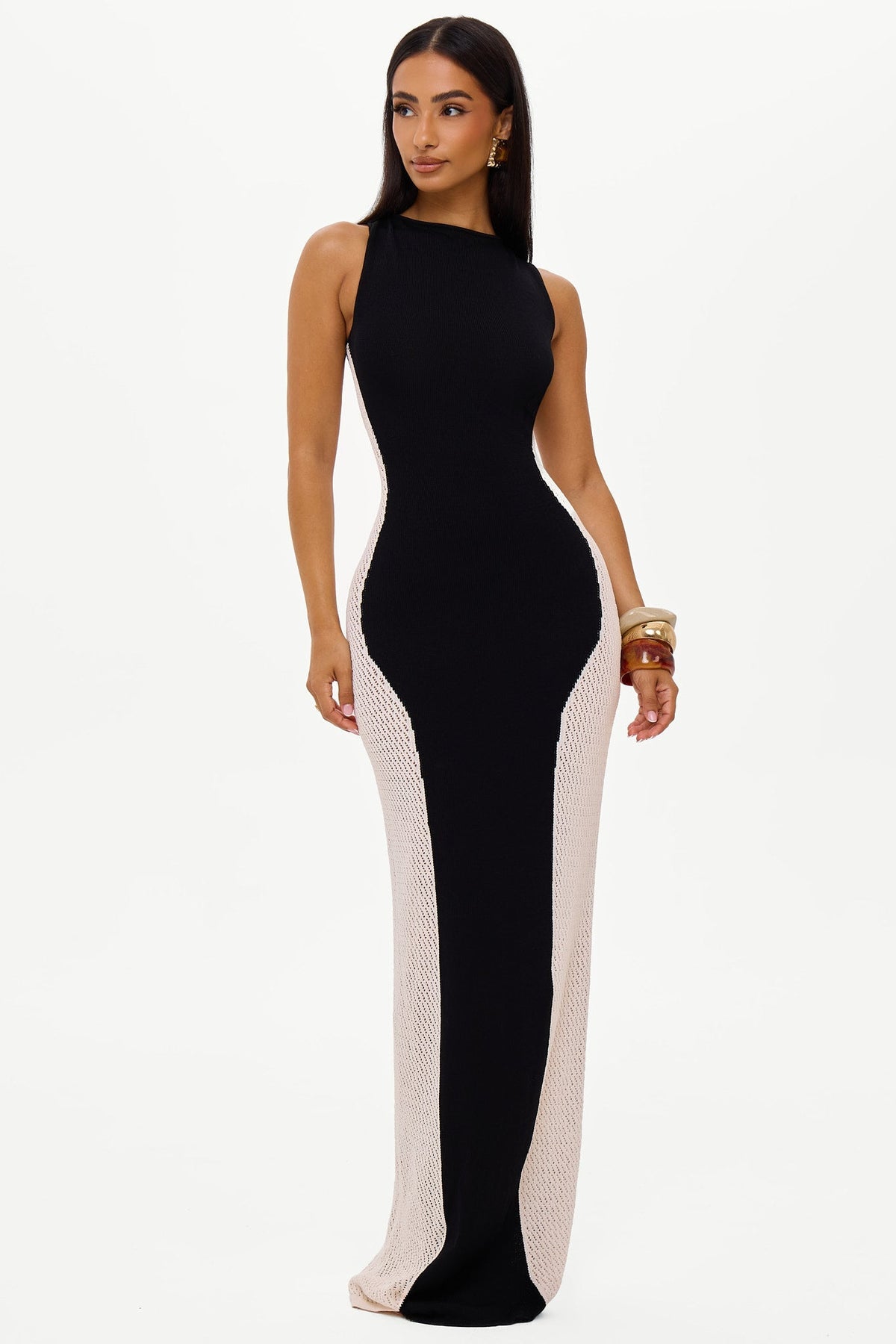 NYX KNITTED MAXI DRESS