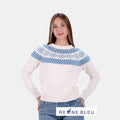 Womens Organic Cotton Sweater ¨C Glacier