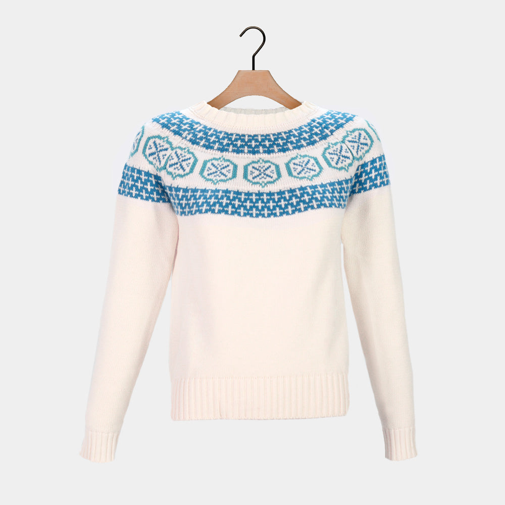 Womens Organic Cotton Sweater ¨C Glacier