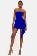 ROYALE VELVET MINI DRESS