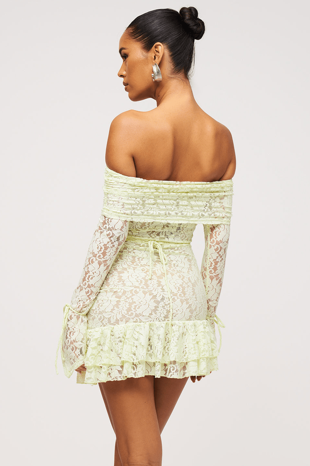 SEAFOAM MINI DRESS
