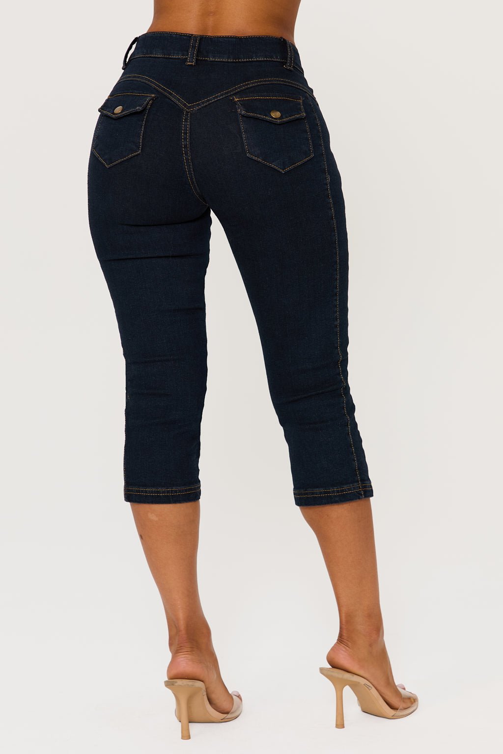 SLOANE DENIM CAPRI