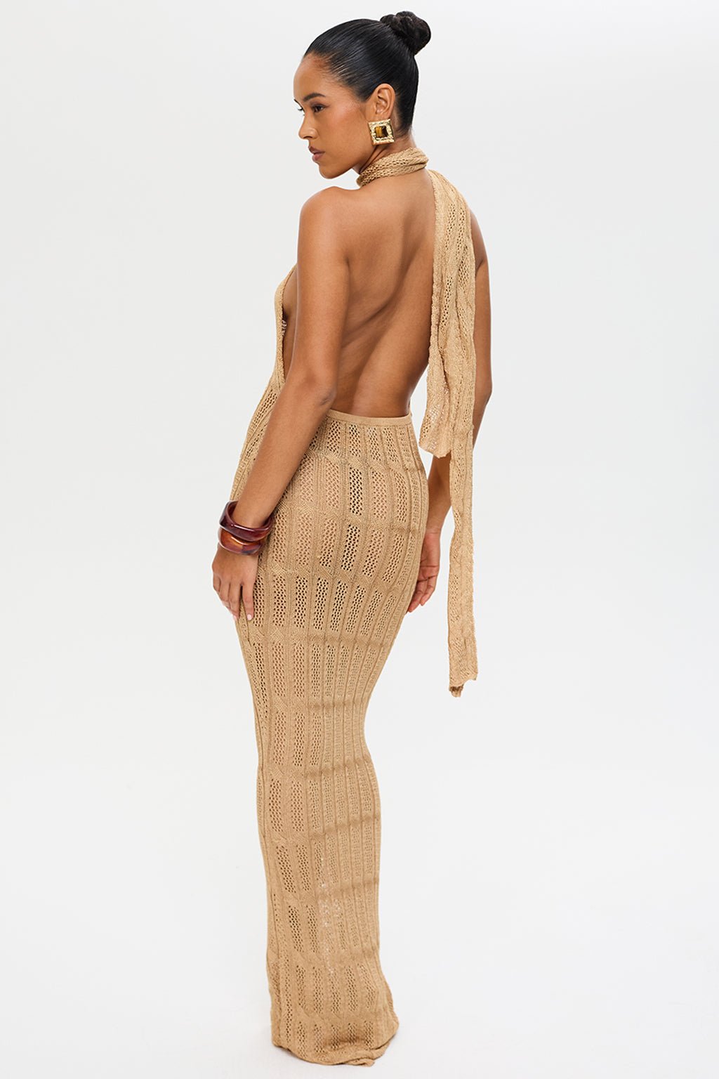 SOLEIL KNIT MAXI DRESS