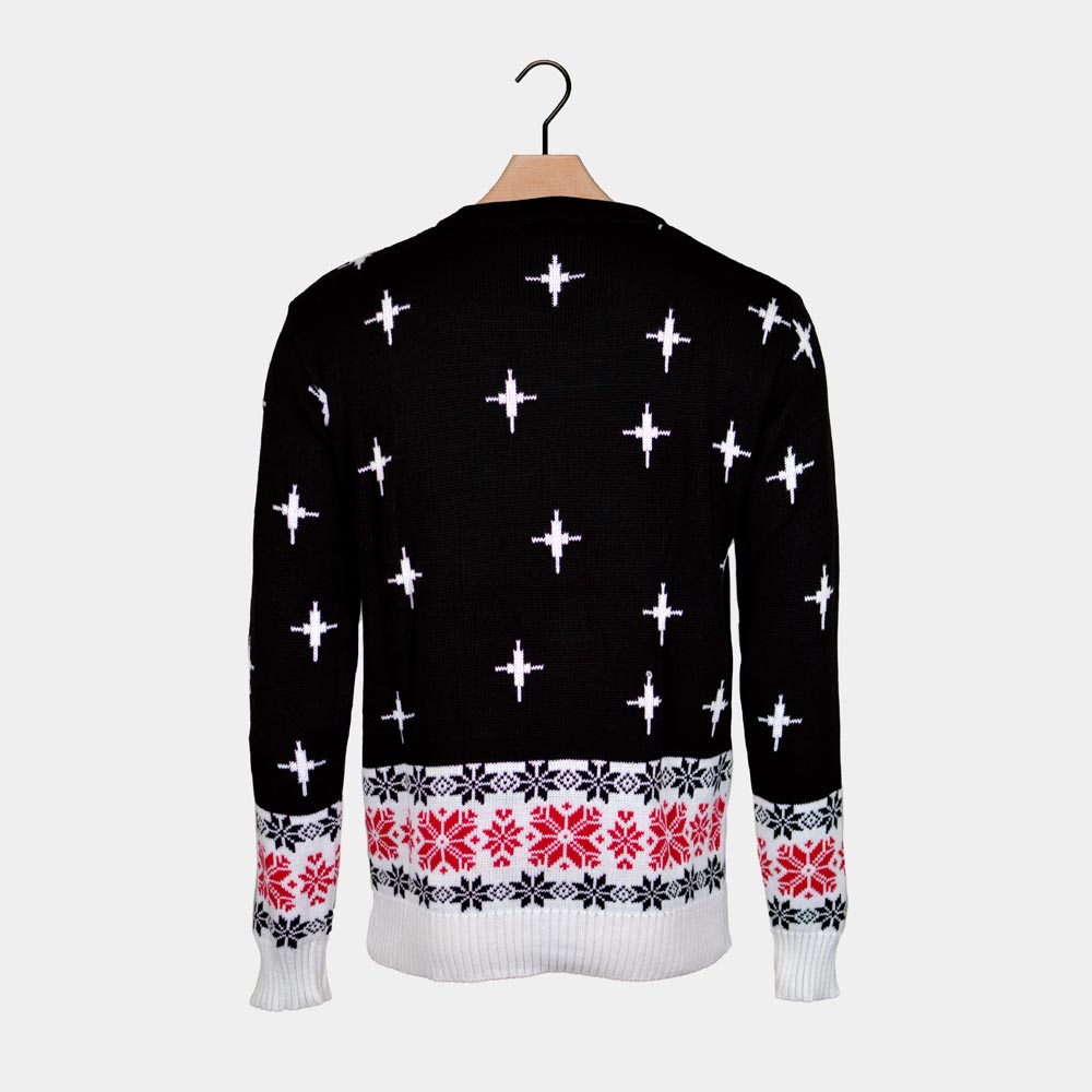 Womens Ugly Christmas Sweater with Santa Downloading