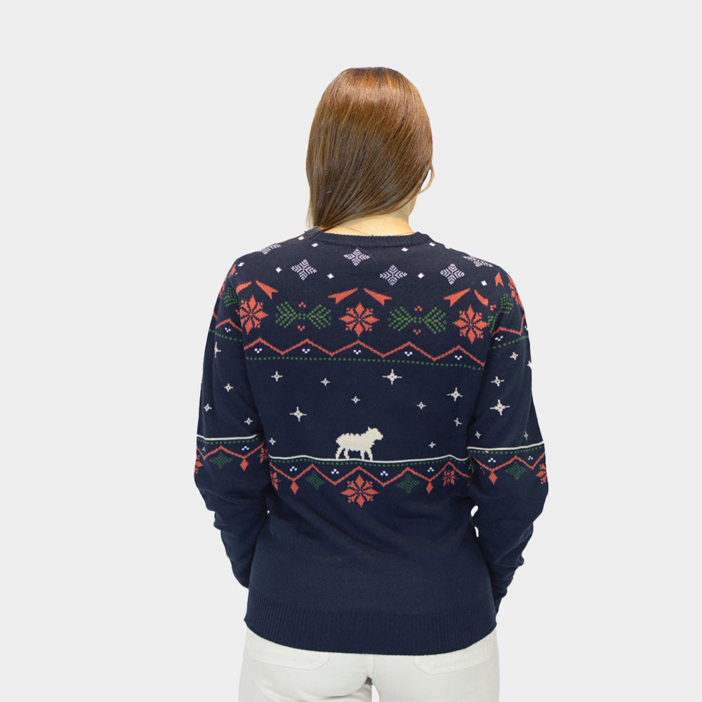 Womens Ugly Christmas Sweater ¨C Nativity