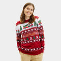 Womens Ugly Christmas Sweater Driving Home