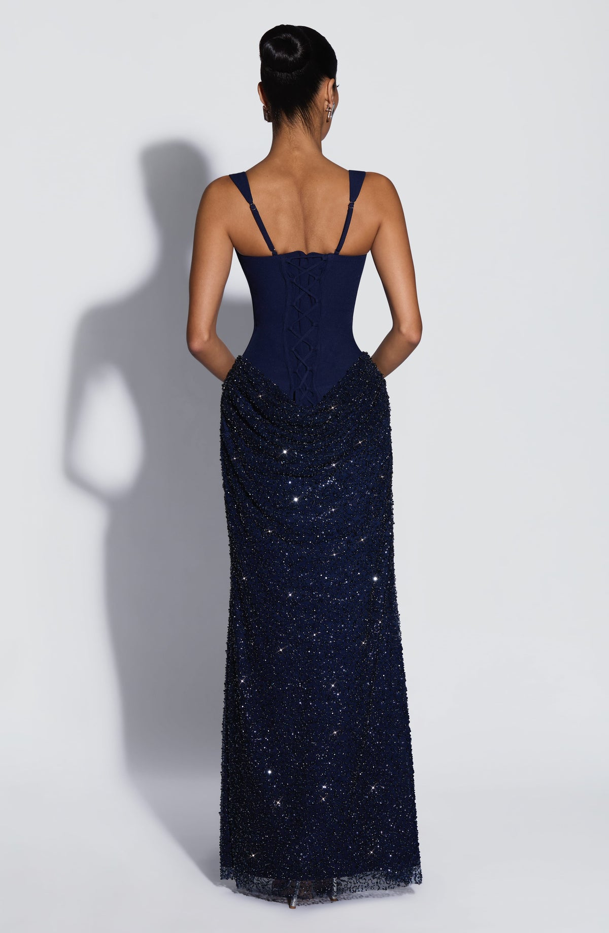 Yeona Maxi Dress - Navy